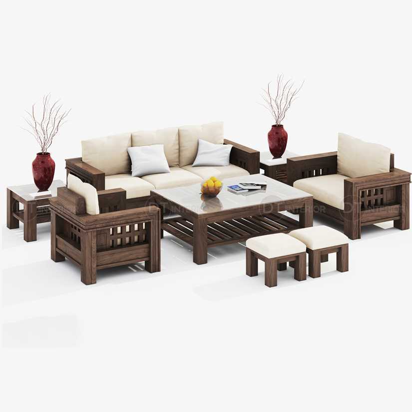 Mẫu bàn ghế phòng khách BG02